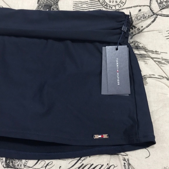 Tommy Hilfiger Solid Skirted Bikini Bottom - Picture 5 of 8